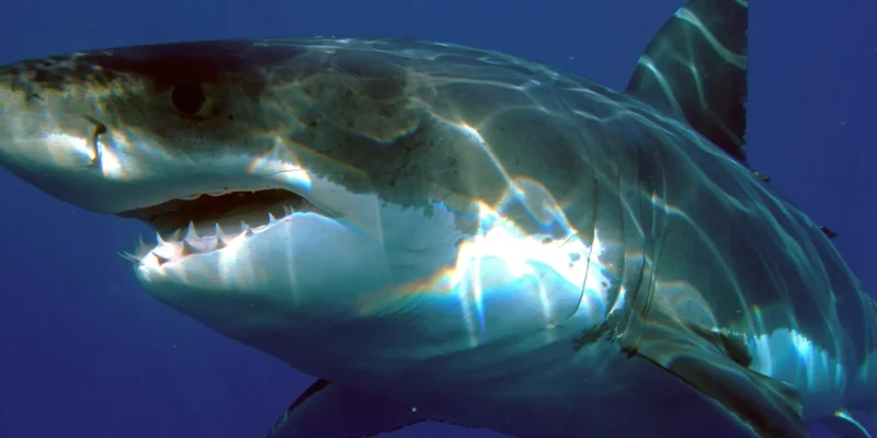 Carcharodon carcharias great white shark