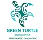 Green turtle dive center logo kap verde